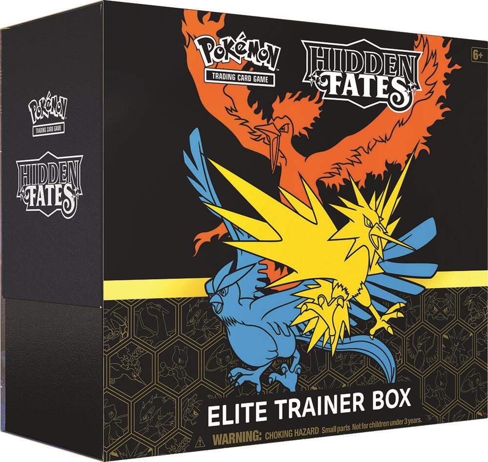 ETB Pokémon Hidden Fates English 2019 - Boîte d’extension Shiny Vault - Scellée - Pokémon TCG Suisse